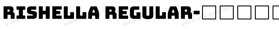 Rishella Regular字体转换